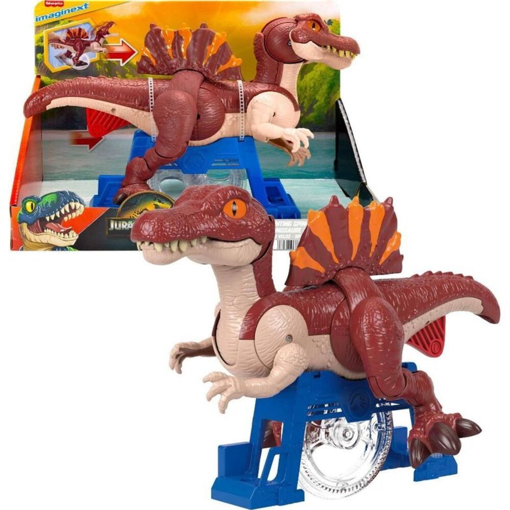 Fisher-Price Jurassic World Rebirth Sprinting Spinosaurus Dinosaur Toy